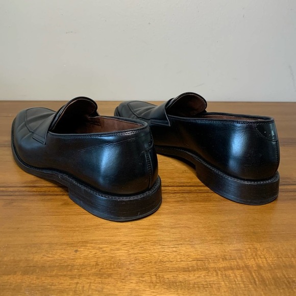 Allen Edmonds Melrose Mens Black Slip-On Loafer